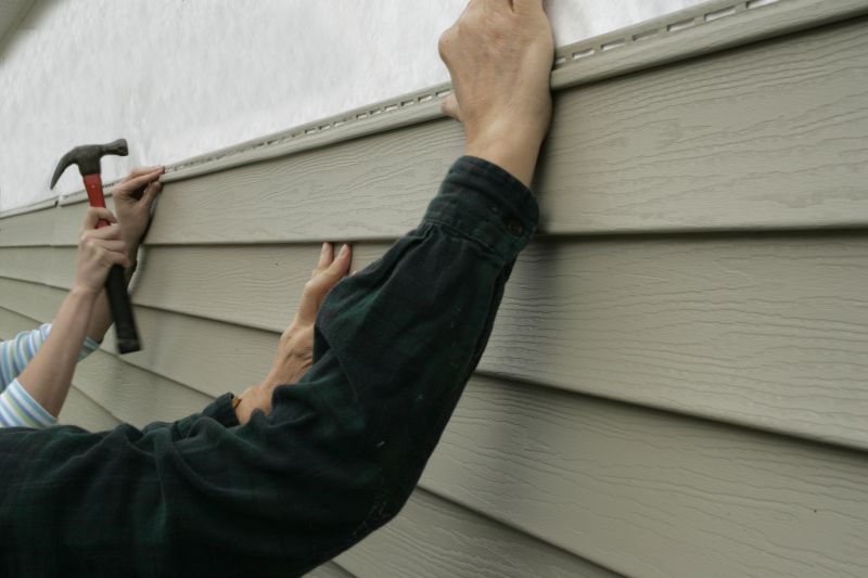 Securing the Siding at Corners